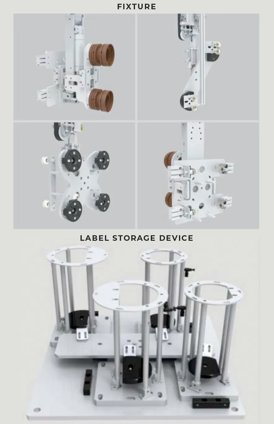 Goldstar IML Fixture & Label Storage Device