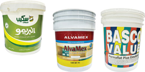 pails and bucket decorated with the Goldstar classy printer